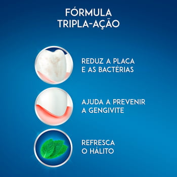 Antisséptico Bucal Crest Pró Saúde Sabor Menta - Higiene Completa para uma Boca Saudável