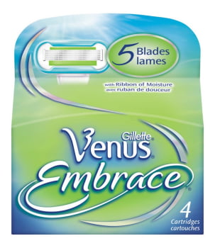 Venus Embrace Depilação Feminina - Carga 4 Cartuchos - Cx 3