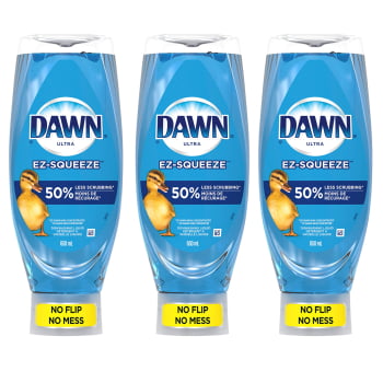 Dawn Squeeze Detergente Ultra Concentrado, 650 ml - 3 Uni. 