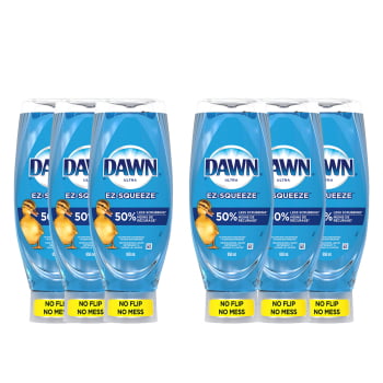 Dawn Squeeze Detergente Ultra Concentrado, 650 ml - 6 Uni. 