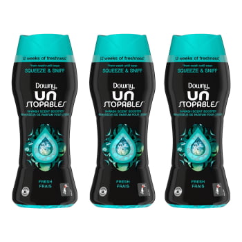 DOWNY UNSTOPABLES (BEADS) BOOSTER FRESH 141 GR  - 3 Unidades