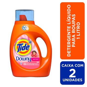 Tide A Touch Of Downy He 1 l Limpeza E Suavidade - 2 Un