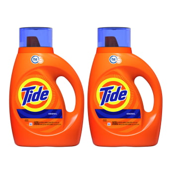 Tide Detergente Liquido P/ Roupas 1 L - Kit Com 2 Un