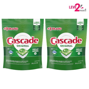 Cascade Lava-Louças 25 Pods – Leve 2 Pague 1