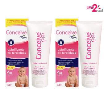 Conceive + Plus Lubrificante Sasmar Leve 2 Pague 1