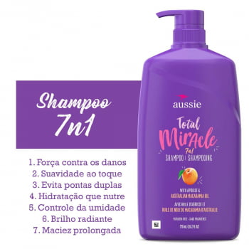 Shampoo Aussie 7n1 Total Miracle 778 Ml