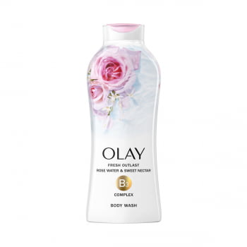 Sabonete Líquido Olay Out. Rose Water & Sw. Nectar 650 ml