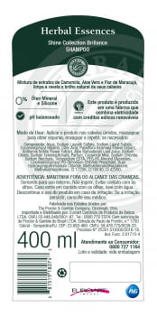 Shampoo Herbal Essences Shine Collection 400 Ml