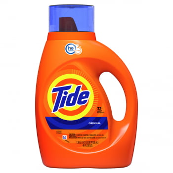 Tide Detergente Liquido p/ Roupas 1,36L