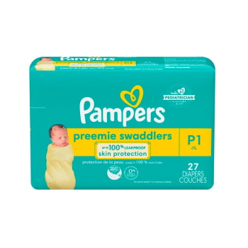 Fralda Pampers Premiee Swadlers Prematuro Tam P