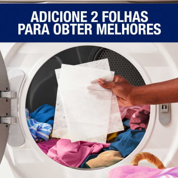 Amaciante em Folhas para Secadoras DOWNY SHEETS - 34 FLS (2 Unidades)