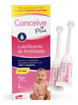 Compre Gel 75ml e ganhe Conceive Plus 8 aplicadores