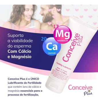Conceive + Plus Lubrificante Sasmar Leve 2 Pague 1